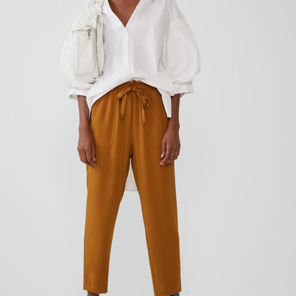 Zara Pants - ZARA FLOWING TROUSERS PANTS